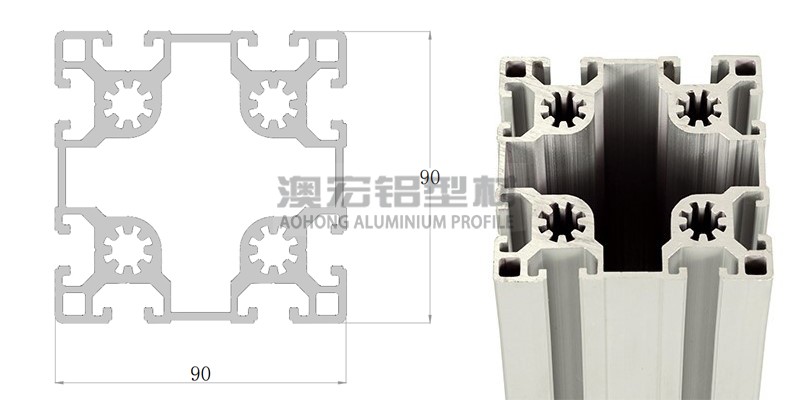 9090工業(yè)鋁型材最新報價