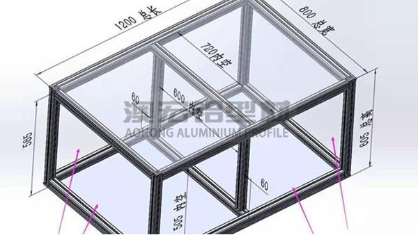 工業(yè)鋁型材框架設(shè)計(jì)簡(jiǎn)單過(guò)程介紹